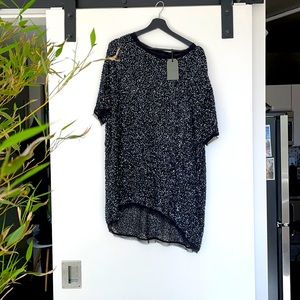 Amazing marble black dress